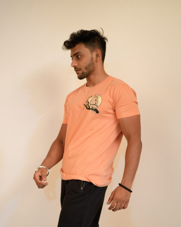 Owl Printed Air Flick Tee