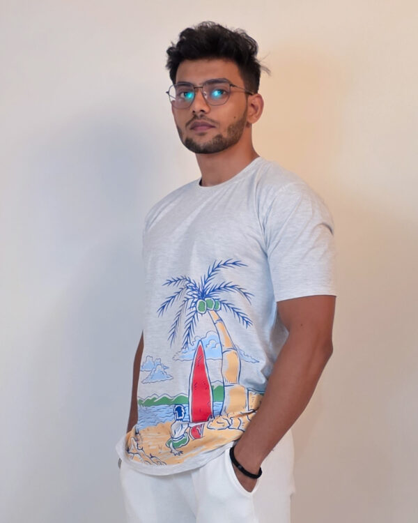The Edgeflow Tee - Coastal Sketch