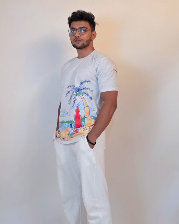 The Edgeflow Tee - Coastal Sketch