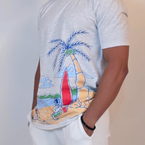 The Edgeflow Tee - Coastal Sketch